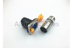 China RJ45 Waterproof Right Angle Connector Scket and Plug Ethernet Connector supplier