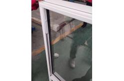 China Soundproof Single Sash Top Aluminum Hung Window For Bathroom supplier