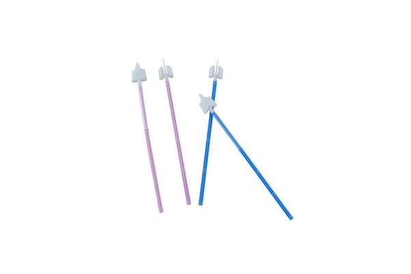 Large Pointed Sampling Medical Cervical Brush 195mm Length