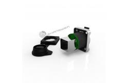 China Rj45 Female Ethernet Chassis Connector Industrial IP65 Waterproof supplier