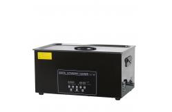 China Black Titanium Digital Ultrasonic Cleaning Machine 30L Multifunctional Ultrasonic Cleaner supplier