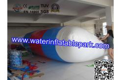 China Summer Inflatable Water Jump Pillow Long  Blob Digital Printing supplier