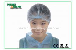 China OEM Polypropylene Nonwoven Metal Detectable Mob Caps supplier