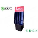 Customized Color Printing Folding Cardboard POP Displays Paper Floor Stand for sale