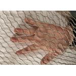 1.5mm Metal Rope Mesh 25mm Hole Size Flexible Decorative Rope Mesh for sale