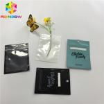 Clear Front Plastic Mylar k Stand Up Pouches Three Side Seal For USB Cable for sale