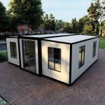Factory Direct Supply Modular Sandwich Panel Expandable Container House for sale