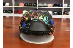 China Polyester Sublimation Flat Brim Snapback Hats Custom Tie Dye Trucker Cap supplier