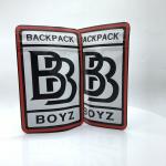 Custom Printed Mylay Smell Proof backpack boys Double Zipper Plastic Child proof Resistant Weed Packing Bags for sale