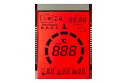 China 3.0 V Positive Transflective HTN With Backlight LCD Can Customizable Display supplier