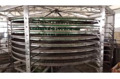 China                  Automatic Spiral Cooling Conveyor Tower with Internal Structure Convenient to Servicing              supplier