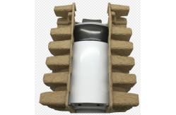 China Small Capacity Waste Paper Egg Tray / Egg Carton Pulp Molding Manual Machine supplier