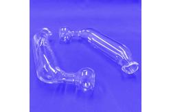 China 100mL Quartz Glass Liposuction Bottle Lab Glassware Fat Extraction Flask supplier