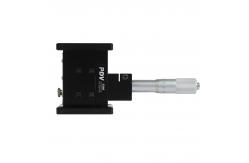China 25mm Travel Manual Lab Jack Micrometer Head Large Bearing Capacity supplier