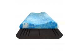 China Memory Foam Double Layer Pillow Contour Breathable Bamboo Charcoal supplier