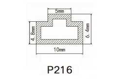 China PVC TPE Wardrobe Sliding Door Dust Seal Strip With Noise Reduction supplier