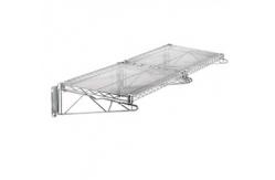 China 14 Deep Wall Mounted Cantilever Brackets Adjustable Residential Shelving Storage Racking supplier