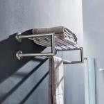 SANO Shower Storage Shelf ODM 304 Stainless Steel Towel Holders Bar Rail for sale