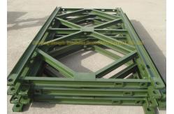 China Q345 Chord Reinforcement Structural Steel Bridge For Bailey Bridge supplier