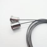 Factory Wholesale LED Panel Light Suspension Lighting Kits Wire Hanging Quickly Adjustable Hook Gripper for sale