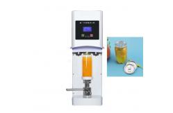 China Plastic Bottle Automatic Can Sealer Pet Cannular Can Capping Machine supplier