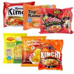 50HZ 60HZ Horizontal Flow Wrap Machine Noodle Maggi Packing