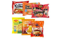 China 50HZ 60HZ Horizontal Flow Wrap Machine Noodle Maggi Packing supplier