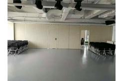 China Hotel Acoustic Folding Partition Wall Divide Space Top Hanging System / Soundproof Room Dividers supplier