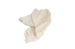 China Recycled White T Shirt Industrial Cotton Rags supplier
