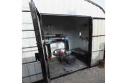 China Steel Tile Matrix Asphalt Heating Machine , Easy Transportation Pitch Tank supplier