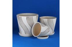 China Glossy Finish Clay Pots With Drainage Holes Secret To Vibrant Plants supplier
