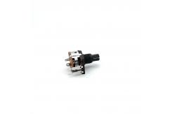 China Black 5000ohm 6 Pin Volume Control 0.2W Volume Knob Potentiometer supplier