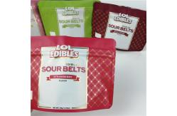 China Gummy Bear Herbs Zipper custom resealable pouches Printed Recyclable Edible supplier