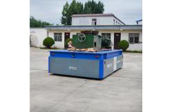 China Lead Acid Battery Steerable Transfer Cart With Lifting Platform supplier