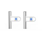 800mm Arm Optical Swing Barrier Gate Turnstile SS304 For Hospital