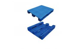 China Blue HDPE Plastic Pallets Nestable Recycled Plastic Pallet Heavy Duty supplier