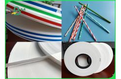 China 28gsm 60gsm 120gsm Environmentally Friendly And Degradable FDA Straw Paper In Roll supplier