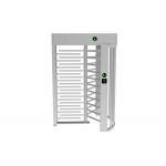 Single Lane RFID Card Access Control Full Height Turnstile for sale