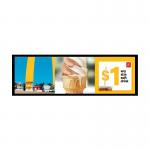 60000H Free CMS Stretched Bar LCD Display 350-700 Nit For Shop Shelf Edge for sale