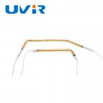 Professional IR Infrared Emitter , Quartz Glass Infrared Heating Element Tube for sale