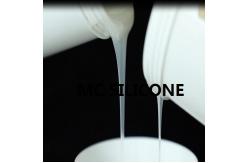 China RTV2 Translucent Platinum Cured Liquid Silicone Rubber For Epoxy Resin Mold Making supplier