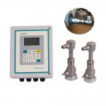 spool piece transducer transit time insertion type ultrasonic flow meter with high temperature transducer for sale