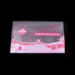 Vacuum Self Sealed Plastic Snack Three Side Seal Pouch for sale