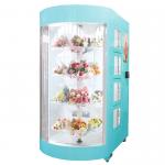 Cash Pay Flower Vending Machine With Coin Operate Humidity Temperature Controlled for sale