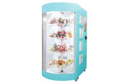 China Cash Pay Flower Vending Machine With Coin Operate Humidity Temperature Controlled supplier