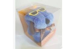 China Biodegradable Plastic Sheet Cake Gift Folding PET Plastic Packaging Box supplier