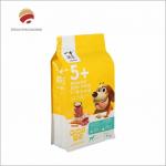 Shiny Finishing Pet Food Pouches Moisture Proof Hot Seal Bags With Zipper for sale