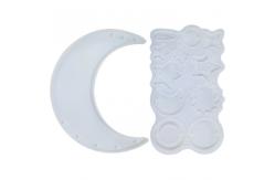 China Crescent Shape Silicone Resin Mold Custom Handmade Diy Epoxy Mold supplier