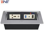 Furniture Power Data Connector   Zinc  Alloy  Rounded  Corner With 3.5 Audio Configuration  Contain  ODM/OEM for sale