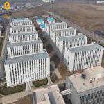 Restaurant Hotel Office Multi Storey Steel Building Fabricated High Rise Steel Structure for sale